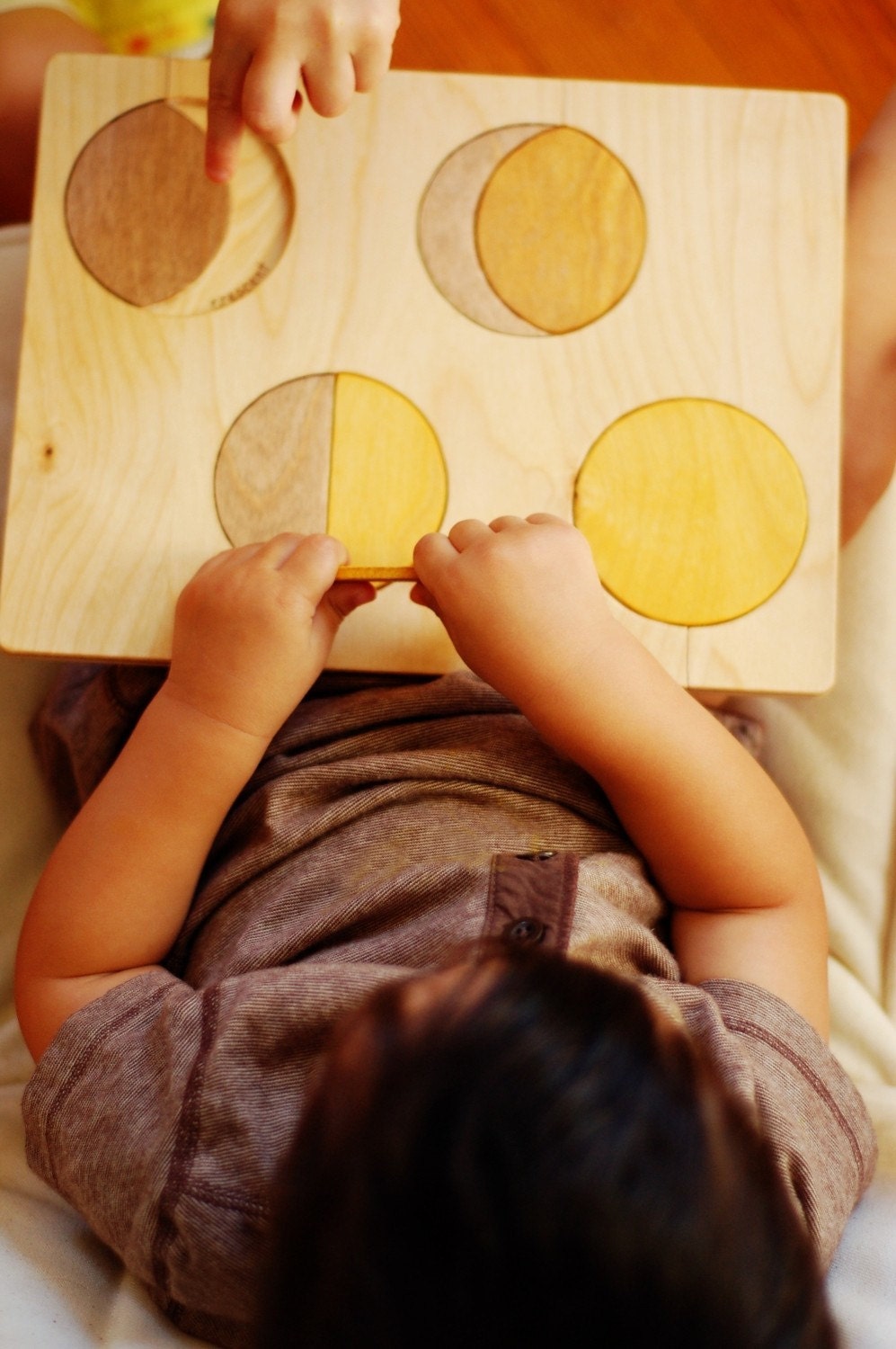 Wooden Moon Phases Puzzle