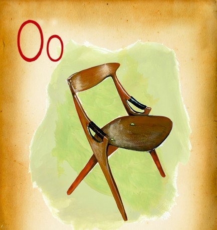 Modern Design Deck- O is for Olsen - small print