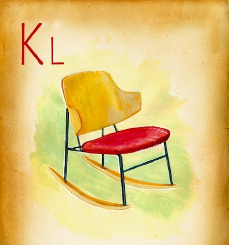 Modern Design Deck- K is for Kofod-Larsen  - small print