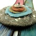 Raku Ceramic Cabochon Tile Raku Jewelry Supplies Handmade by MAKUstudio