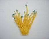 Hand Felted Brooch- Sprouts