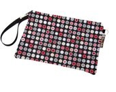 Kindle Case / Kindle Touch Case / Kindle Fire Cover / Kindle 3  / EXTRA SMALL Padded eReader case / fits WITHOUT a cover  Mod Dots Fabric
