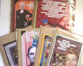 10 FUN and FuNkY Cards - Your Choice - 40 BUCKS - Recycled Paper