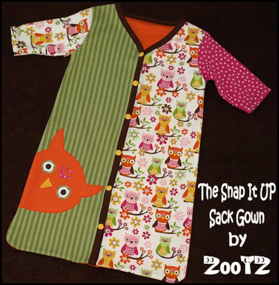 infant sack gowns