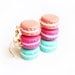 Macaron Earrings - food miniature jewelry PRE ORDER