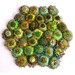 A Yo-Yo Textile: Garden Greens