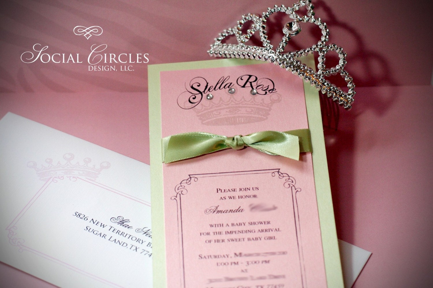 Princess Tiara Invitations