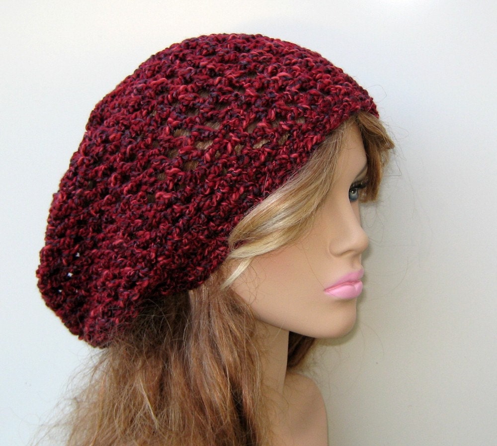 Canyon Glow Tam Hat Hippie Dreadlock Sock Slouchy beanie dread cotton blend
