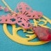 Painted Butterfly Necklace