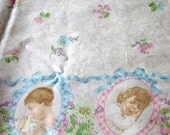 Babies-Border Print-2 plus Yards of Beautiful Cotton Fabric-Destash