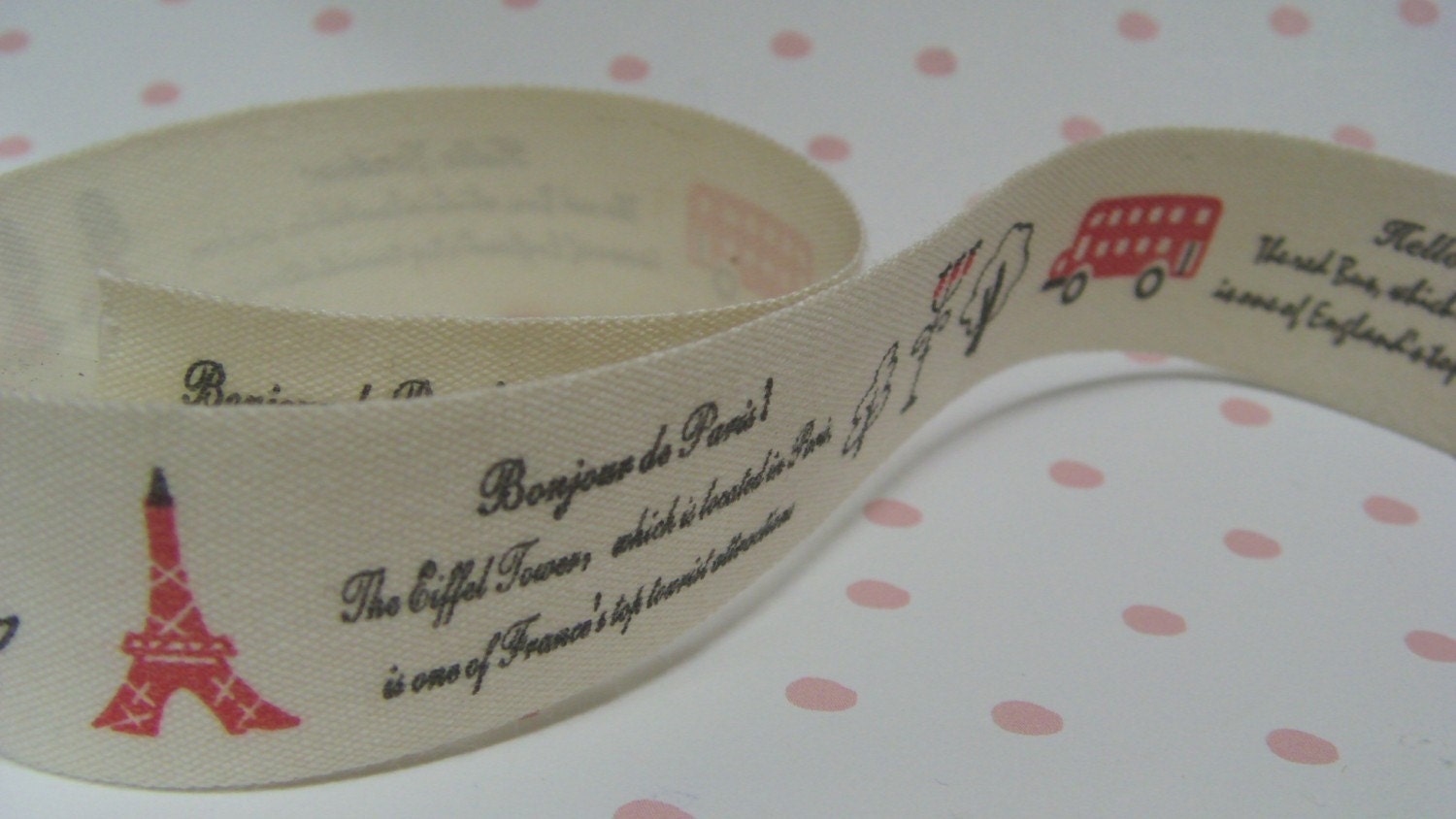 1 meter (39 inches) JAPANESE Sewing Tape 20mm - Code S-002