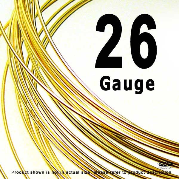 26 Gauge 14K Gold Filled Wire Dead Soft DS -10 ft