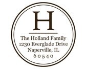 BEST SELLER Custom Address Stamp, Personalized Return Address Stamp, Monogram Stamps- 1230