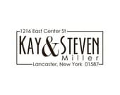 Custom Address Rubber Stamp-1216