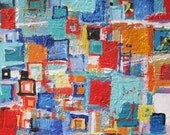 Primary Squares   ORIGINAL PAINTING