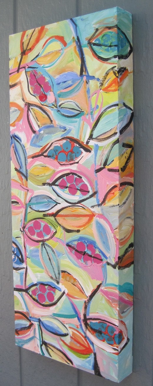 Patterned Leaves   ORIGINAL PAINTING