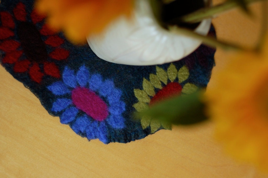flower table mat