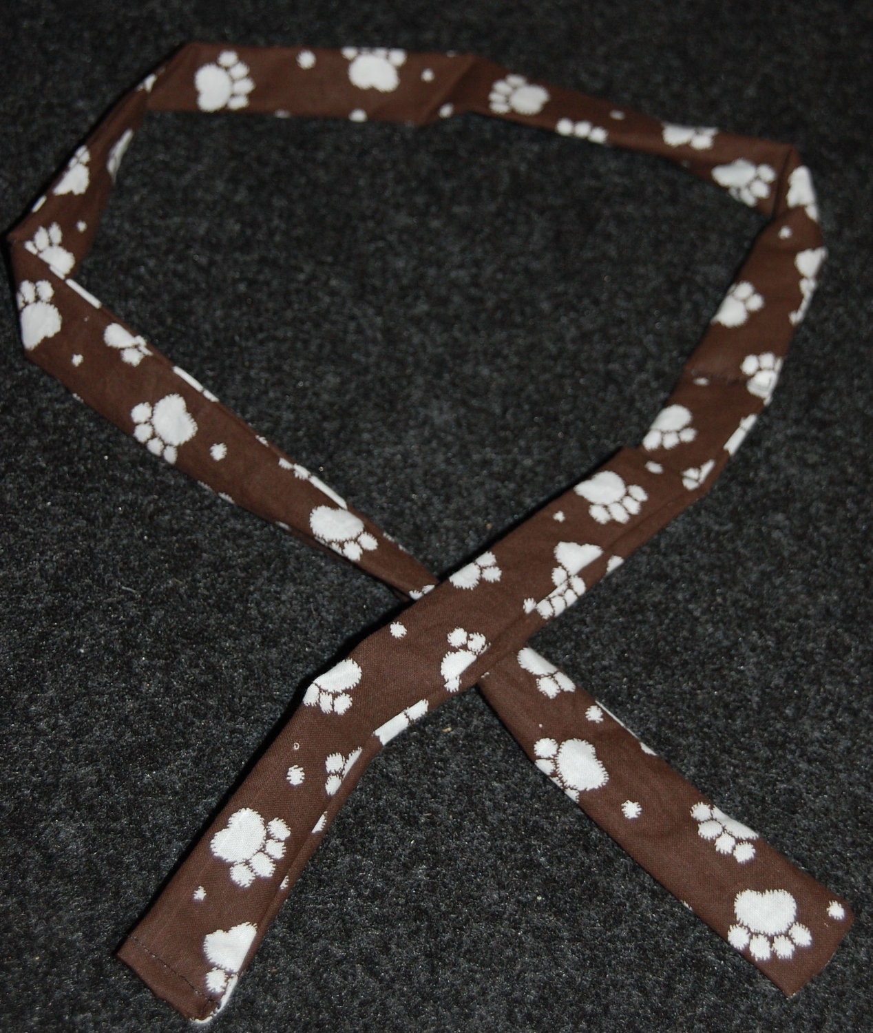 Keep cool neck wrap bandana scarf for dogs brown by Gothicbeagle