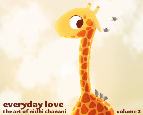 Art Book, Art Book for Children - "Everyday Love Vol. 2" - Limited Edition Art Book, Nidhi Chanani