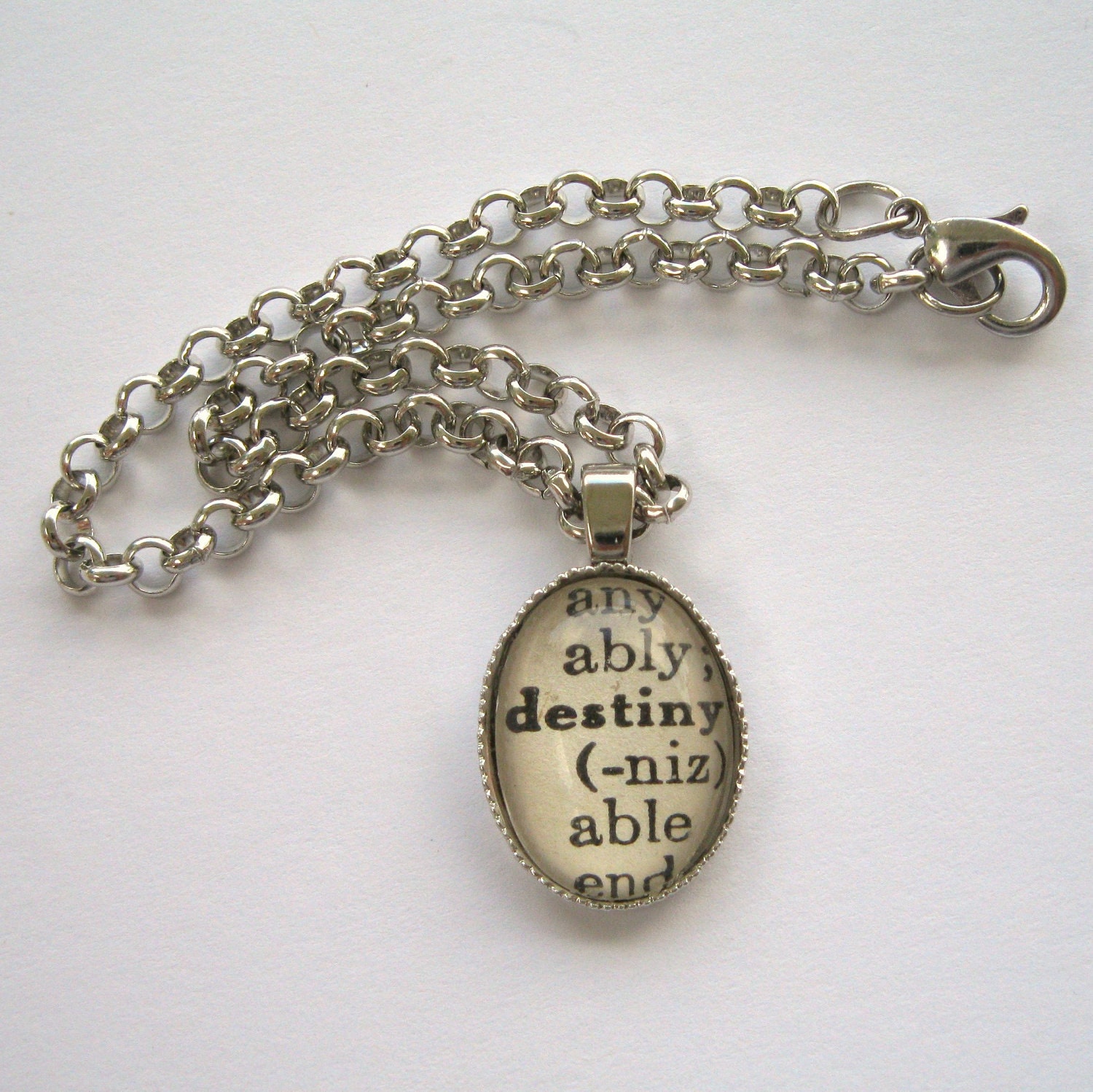Vintage Dictionary Word Bracelet