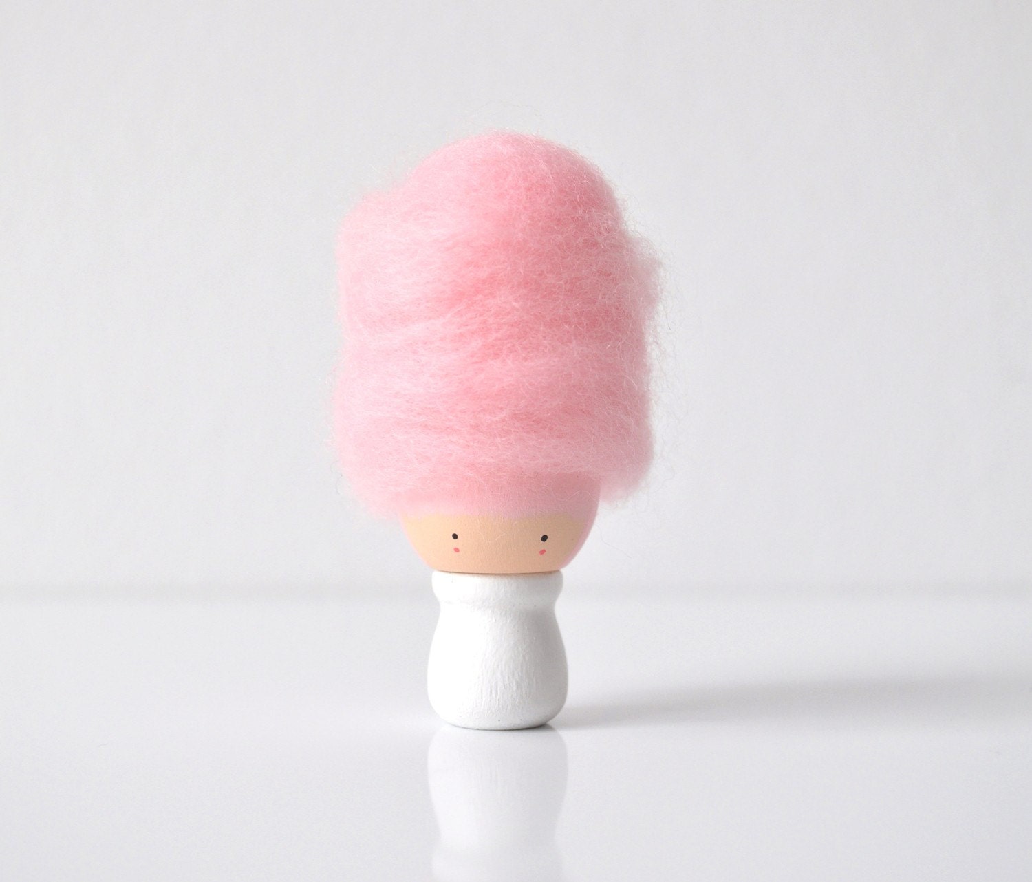 Little Miss Cotton Candy - Wooden Friend