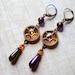 GearSHIFT - Color Shifting Steampunk Earrings