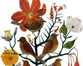 Five Sparrows
