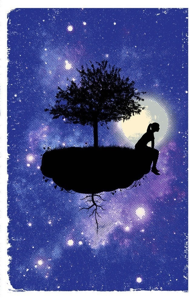 Her Space Holiday print
