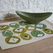 Sale - Set of 4 eco friendly placemats "Avocado Kitchen"