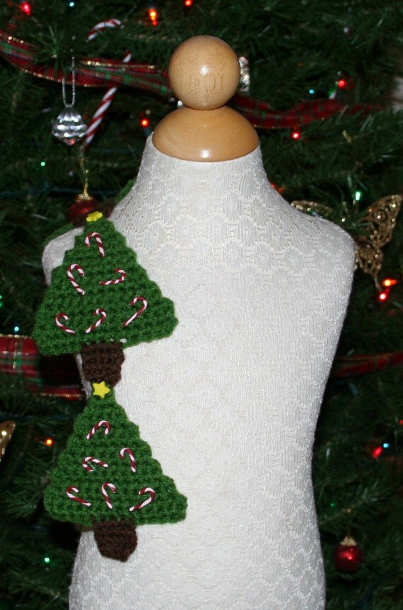 christmas tree crochet scarf pattern polymer clay by christmas tree crochet scarf pattern polymer clay by