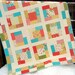 PDF Quilt Pattern....Baby or Lap Size, Quick and Easy Charm Squares or Fat Quarters, A Sunday Charmer