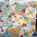 PDF QUILT PATTERN.... Quick and Easy...one Layer Cake or Fat Quarters...Rocky Road