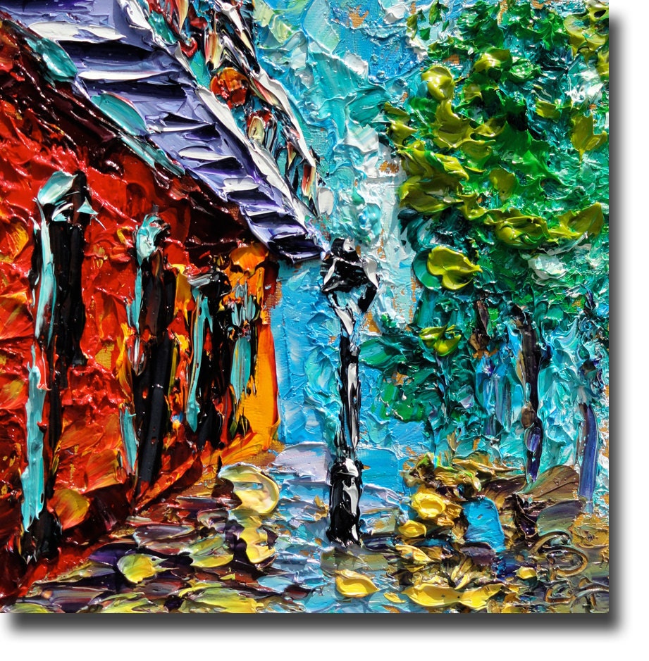 New Orleans Painting Original Oil Painting ART B. Sasik