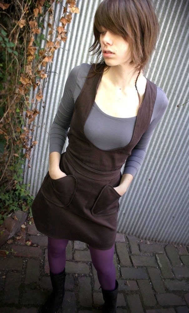 Aux Jumper-Cocoa Cotton Sateen