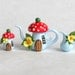 Miniature Fairy Toadstool House Tea Set OOAK by C. Rohal