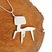 Mid-Century Modern Eames Chair Necklace