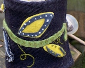 Lemon Tree Wrist Cuff by X-Stream Fibers