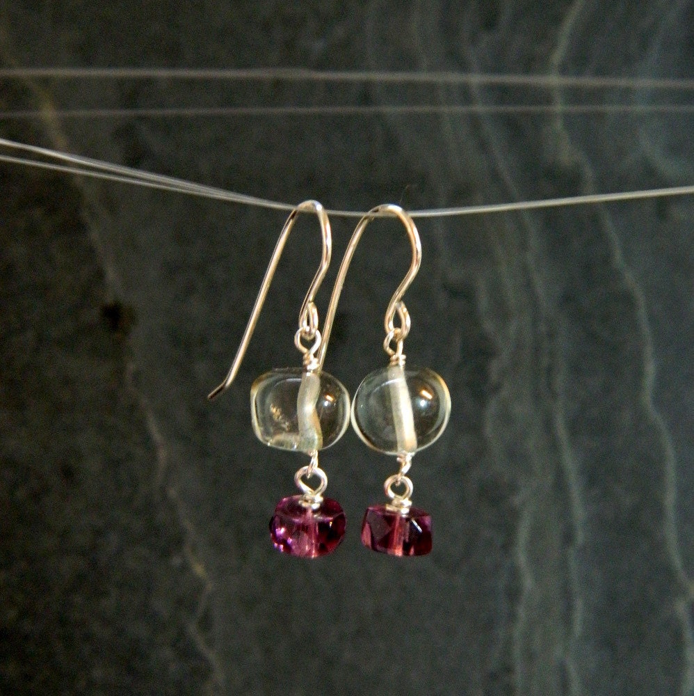 Amethyst Trinket Earrings
