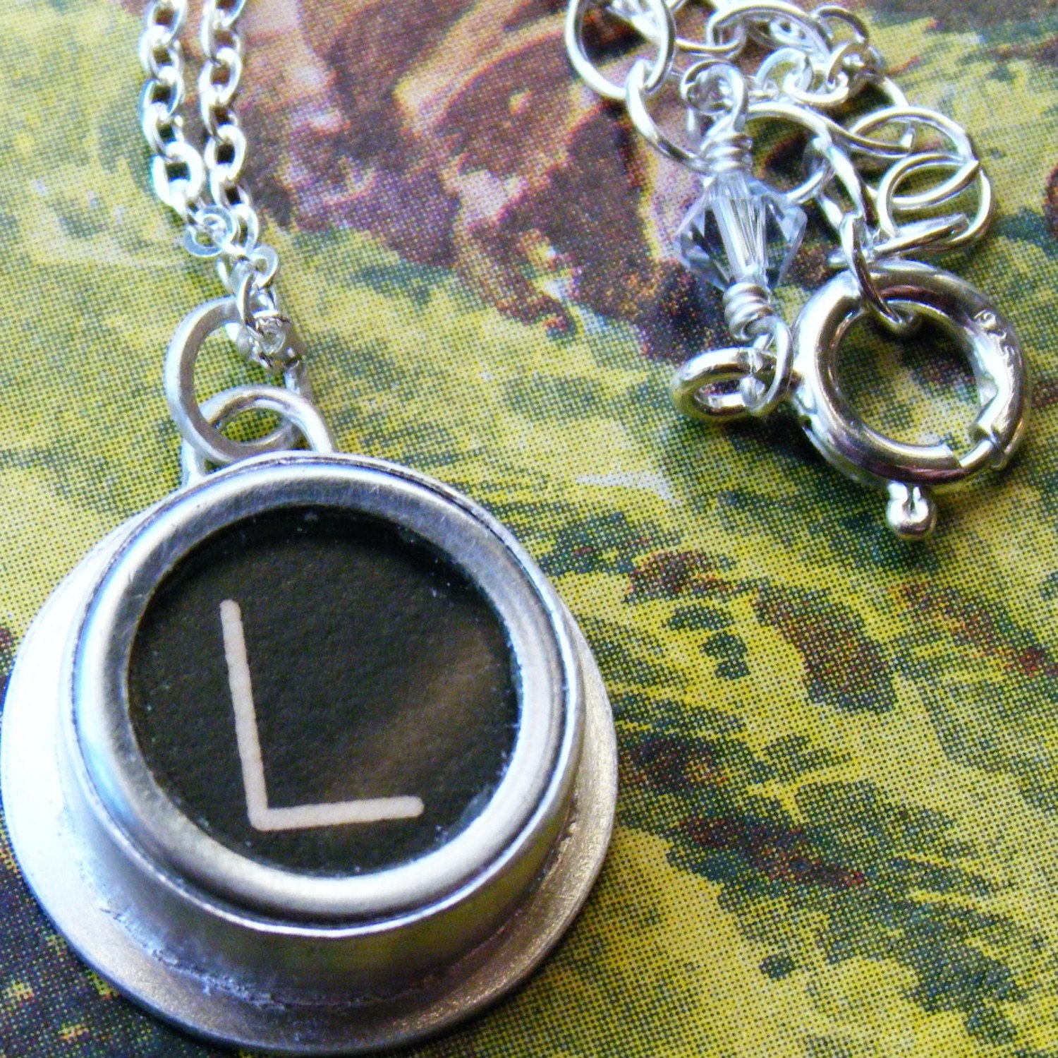 Identity - Typewriter Key Necklace - Custom