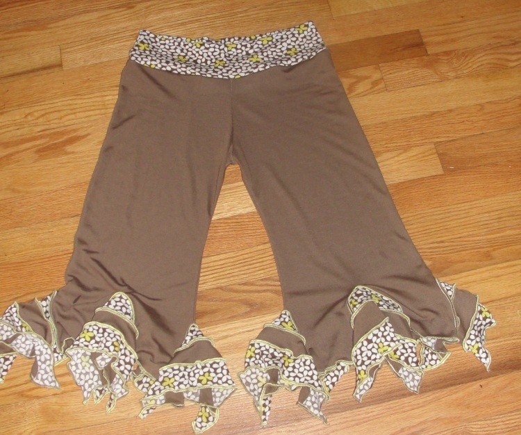 Dark Goldenrod and Buttercup Pixie Pants