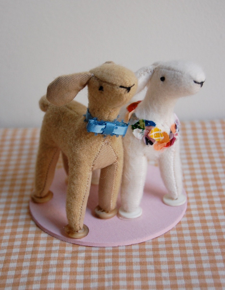 SALE Spring Deer Cake Topper