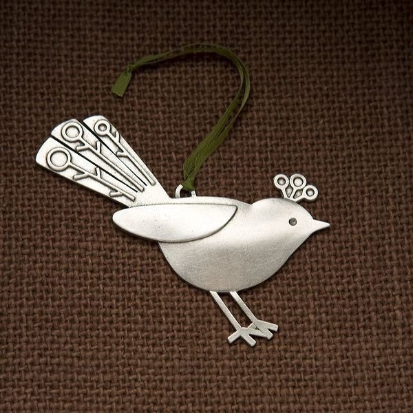 fancy bird ornament