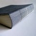 herringbone book - lime green