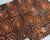 1/4 yard swirls hand dyed fabric