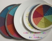 Color Wheel Coasters and Pot Holders Sewing Pattern