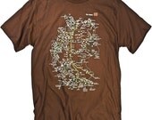 Die Bahn German Rail System Map SIZES - S,M,L,XL,XXL