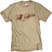 Buffalo T-shirt Tonal Animal Nature Graphic Print Brown - S,M,L,XL,XXL