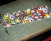 Bookmark of Stacked Stuffed Packed Monsters by Agorables Clothing The King Of Cute Horror Goodness