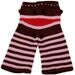 Girly Sock Monkey Longies- 6-12 Months