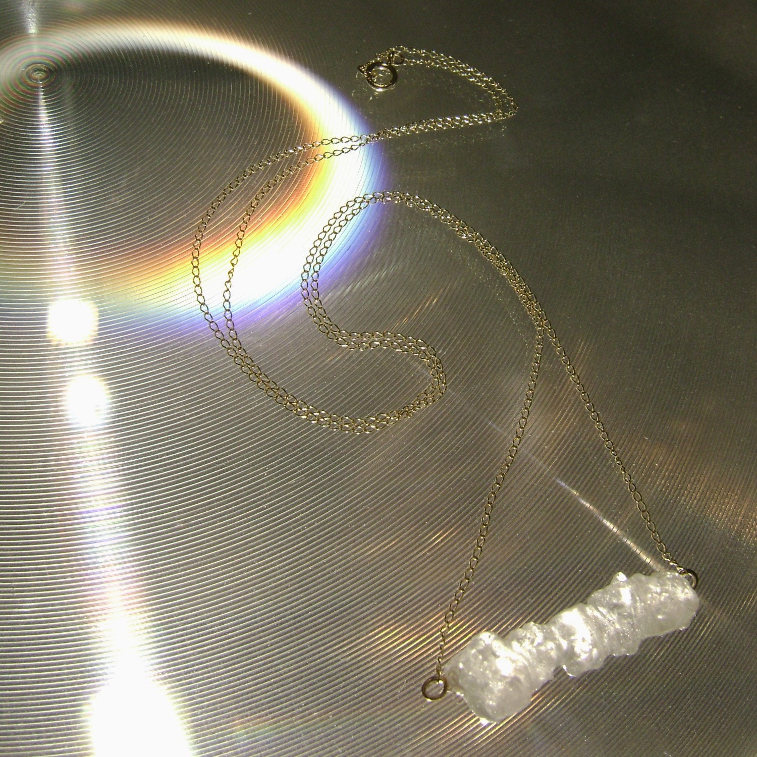 Sugar Necklace - Sterling Silver - 19 inches